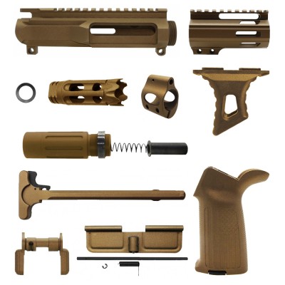 CERAKOTE BURNT BRONZE | AR-15 CHASSIS BUNDLE -V3