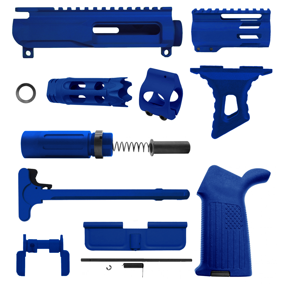 CERAKOTE BLUE FLAME | AR-15 CHASSIS BUNDLE -V3 CERAKOTE BLUE FLAME | AR-15 CHASSIS BUNDLE -V3