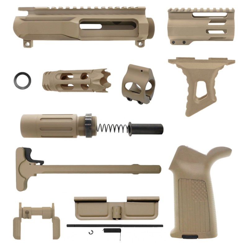 CERAKOTE FLAT DARK EARTH | AR-15 CHASSIS BUNDLE -V3