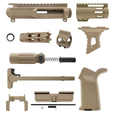CERAKOTE FLAT DARK EARTH | AR-15 CHASSIS BUNDLE -V3