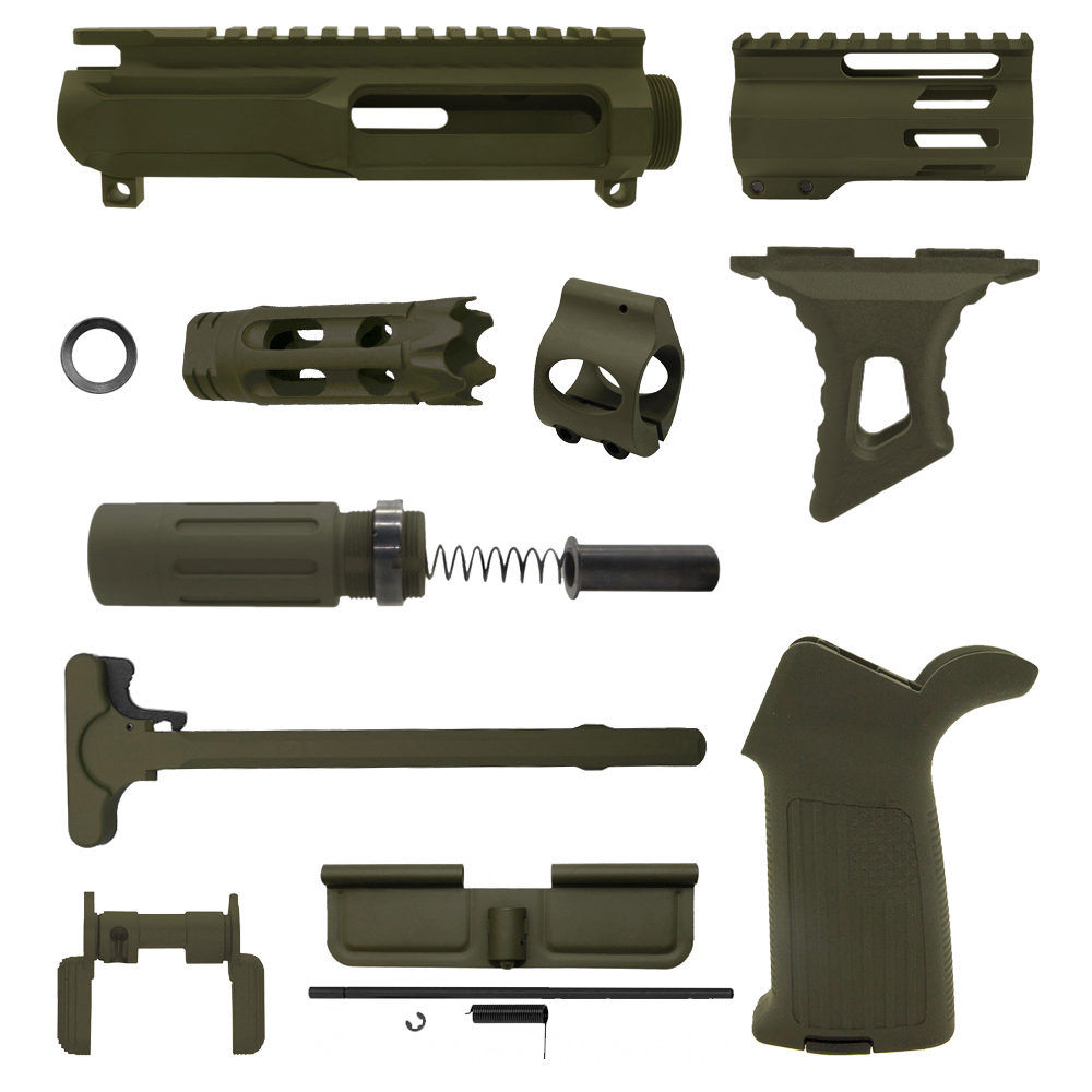 CERAKOTE OD GREEN | AR-15 CHASSIS BUNDLE -V3