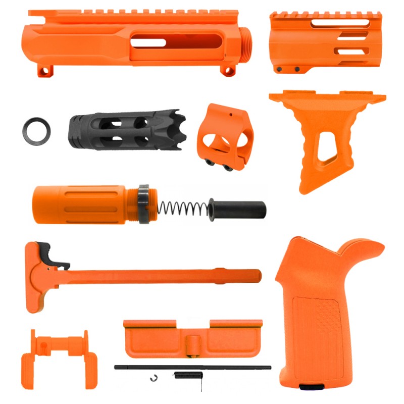 CERAKOTE HUNTER ORANGE | AR-15 CHASSIS BUNDLE -V3