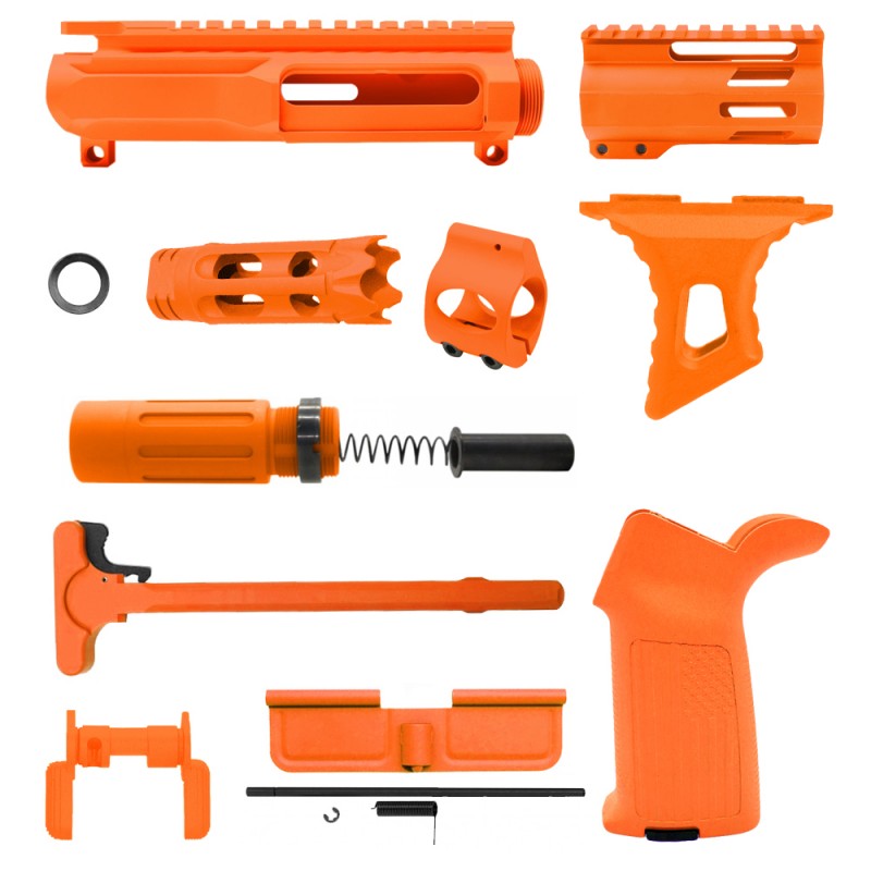 CERAKOTE HUNTER ORANGE | AR-15 CHASSIS BUNDLE -V3