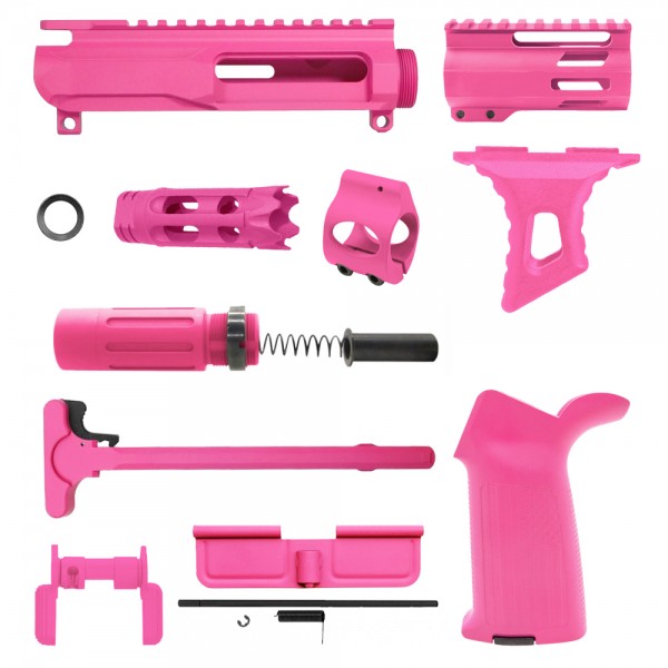 CERAKOTE PINK | AR-15 CHASSIS BUNDLE -V3 CERAKOTE PINK | AR-15 CHASSIS BUNDLE -V3