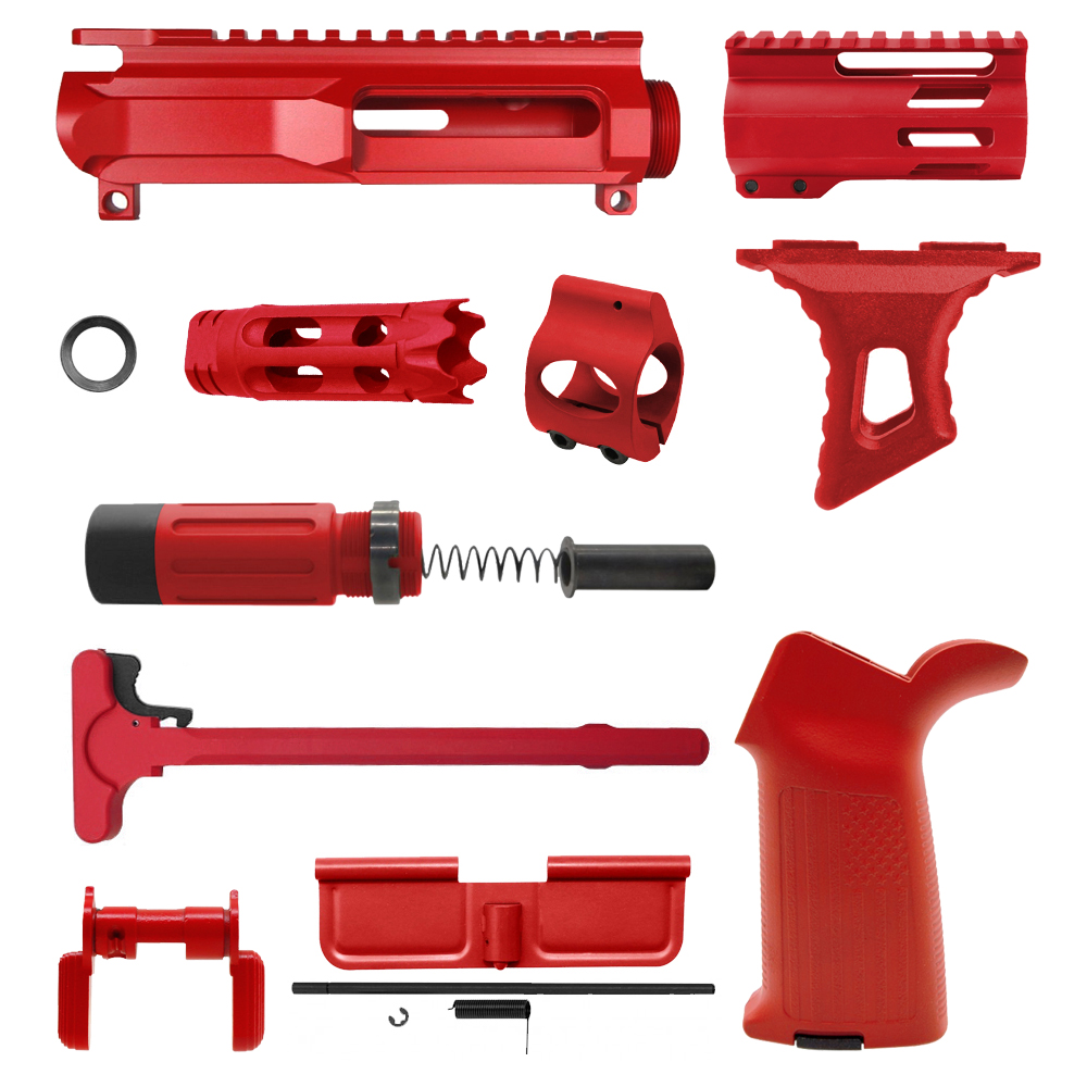 CERAKOTE RED | AR-15 CHASSIS BUNDLE -V3