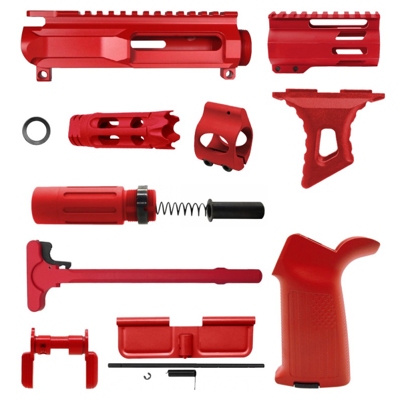 CERAKOTE RED | AR-15 CHASSIS BUNDLE -V3