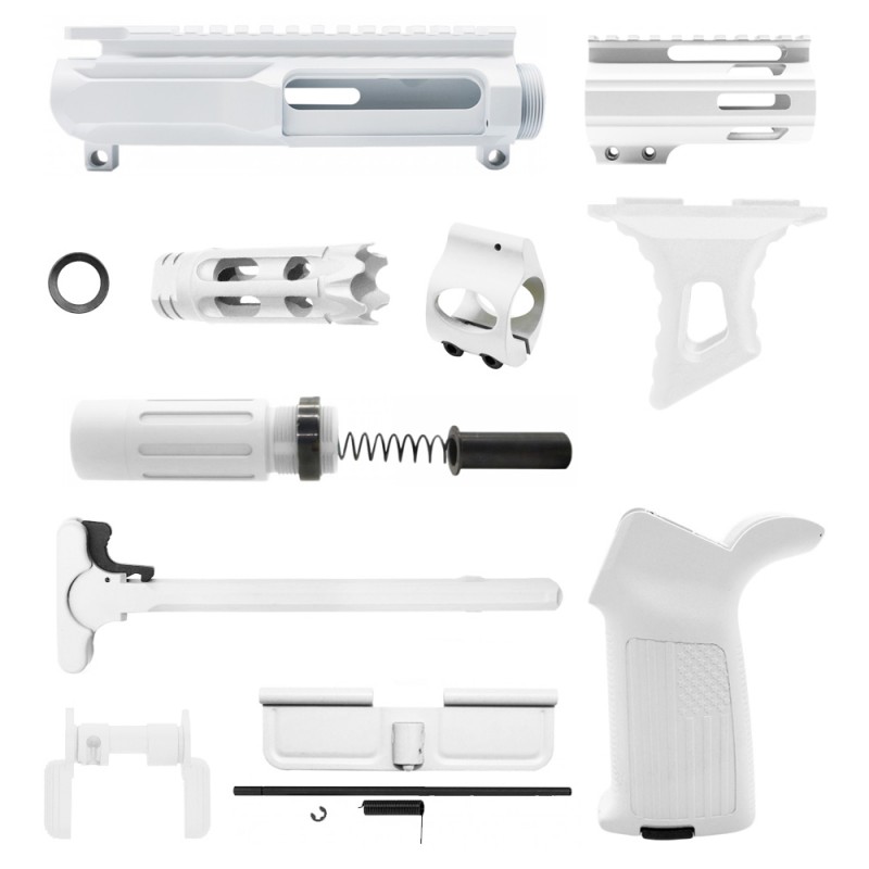 CERAKOTE BRIGHT WHITE | AR-15 CHASSIS BUNDLE -V3