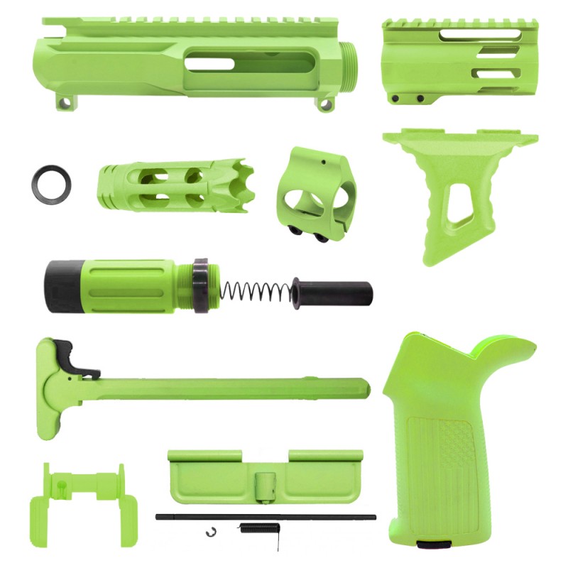 CERAKOTE ZOMBIE GREEN | AR-15 CHASSIS BUNDLE -V3