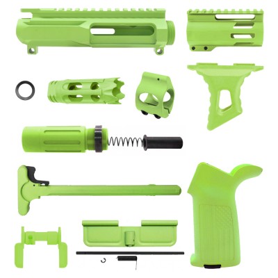 CERAKOTE ZOMBIE GREEN | AR-15 CHASSIS BUNDLE -V3