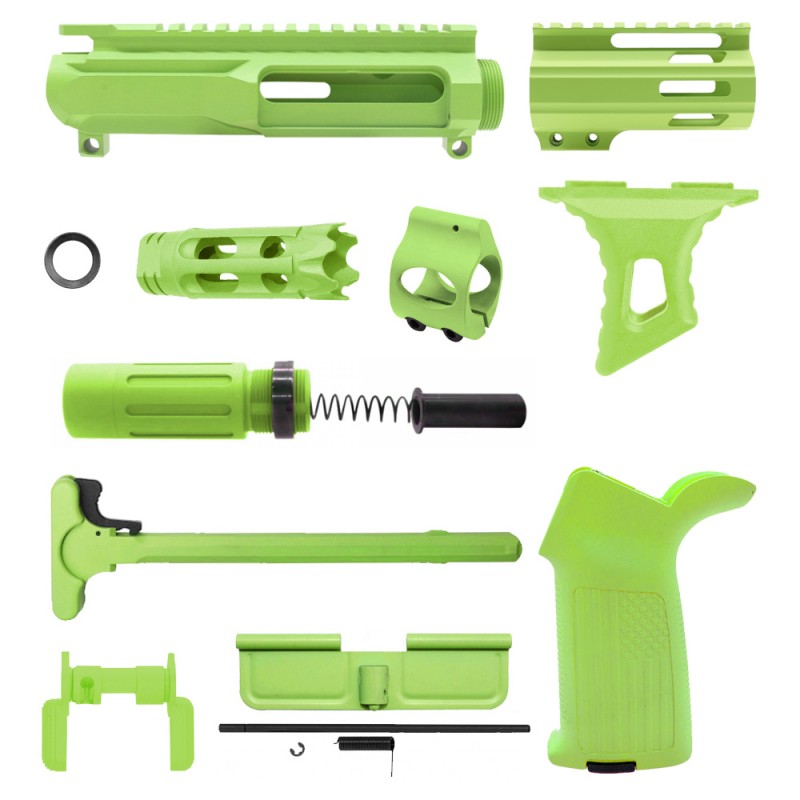 CERAKOTE ZOMBIE GREEN | AR-15 CHASSIS BUNDLE -V3