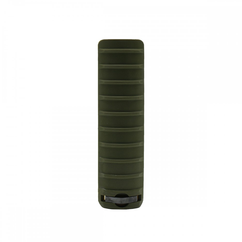 Ribbed Handguard Panel Cover- 5.5 Inch- Green