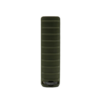 Ribbed Handguard Panel Cover- 5.5 Inch- Green