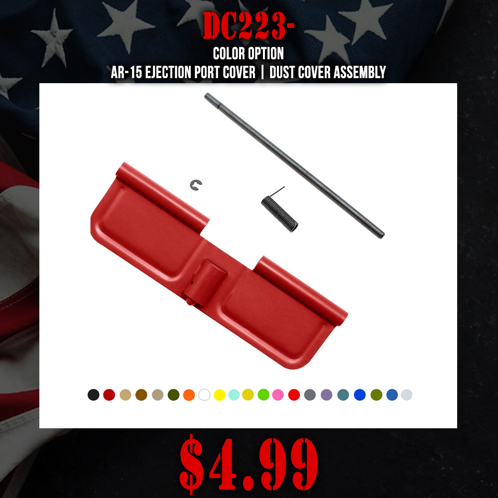 COLOR OPTION| AR-15 Ejection Port Cover | Dust Cover Assembly COLOR OPTION| AR-15 Ejection Port Cover | Dust Cover Assembly