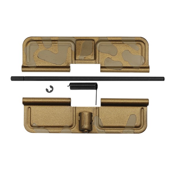 CERAKOTE CAMO BBR | AR-15 Ejection Port Cover | Dust Cover Assembly - Base BBR - Pattern - FDE CERAKOTE CAMO BBR | AR-15 Ejection Port Cover | Dust Cover Assembly - Base BBR - Pattern - FDE