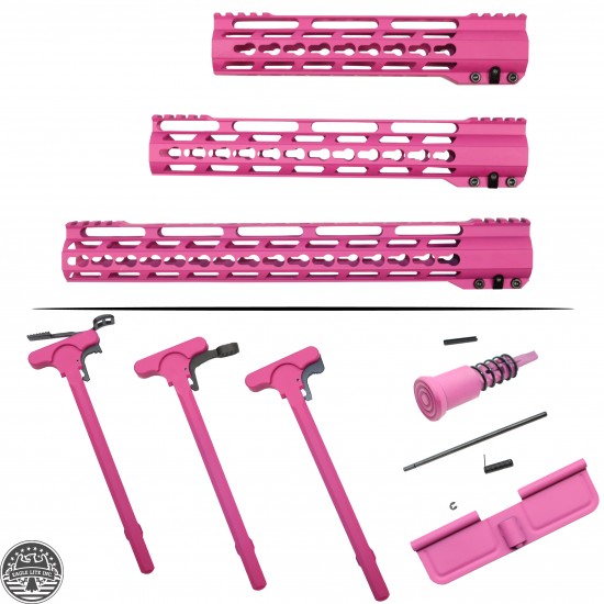 Cerakote Pink | AR-15 -Bundle With Rail Cerakote Pink | AR-15 -Bundle With Rail