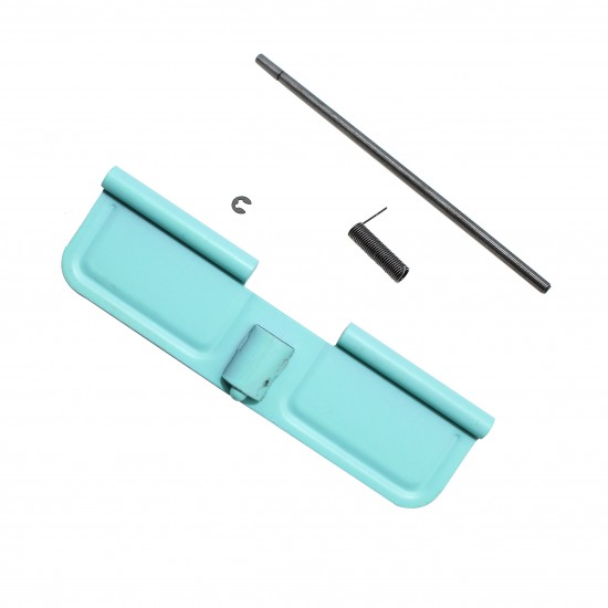 Cerakote Robins Egg | AR-15 Ejection Port Door Cover | Dust Cover Assembly Cerakote Robins Egg | AR-15 Ejection Port Door Cover | Dust Cover Assembly