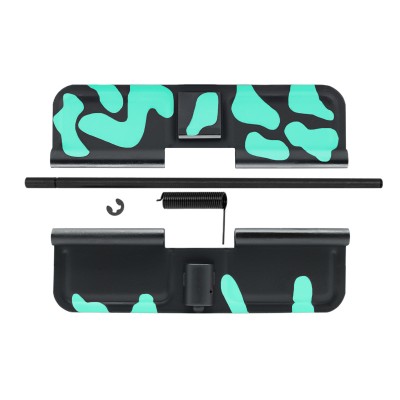 CERAKOTE CAMO RGB | AR-15 Ejection Port Cover | Dust Cover Assembly - Base BLK - Pattern - RGB