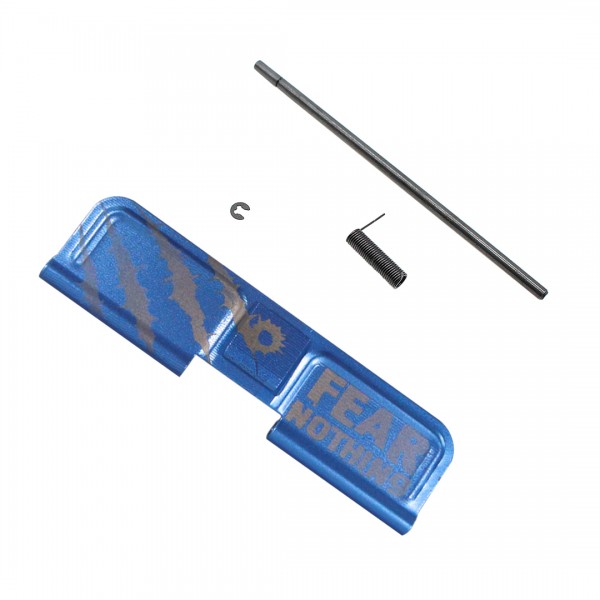 AR-15 Ejection Port Cover | Dust Cover Assembly |BLUE- Fear Nothing - Love Everything AR-15 Ejection Port Cover | Dust Cover Assembly |BLUE- Fear Nothing - Love Everything