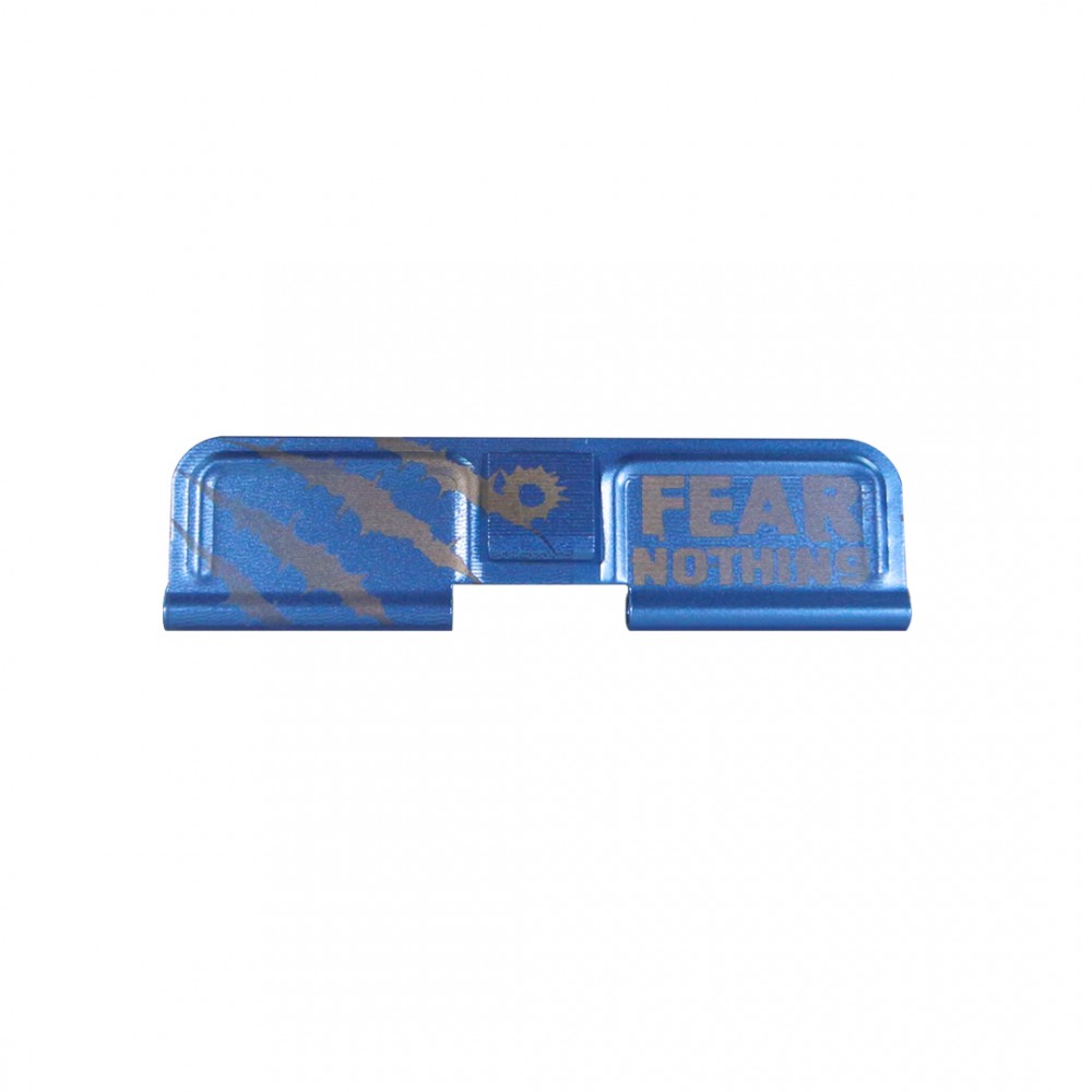 AR-15 Ejection Port Cover | Dust Cover Assembly |BLUE- Fear Nothing - Love Everything