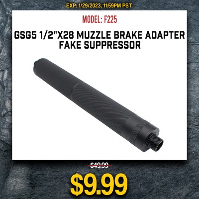 GSG5 1/2"x28 Muzzle Brake Adapter/ Fake Suppressor