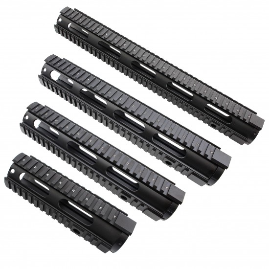 AR-15 Free Float Quad Rail Handguard -Length Option AR-15 Free Float Quad Rail Handguard -Length Option