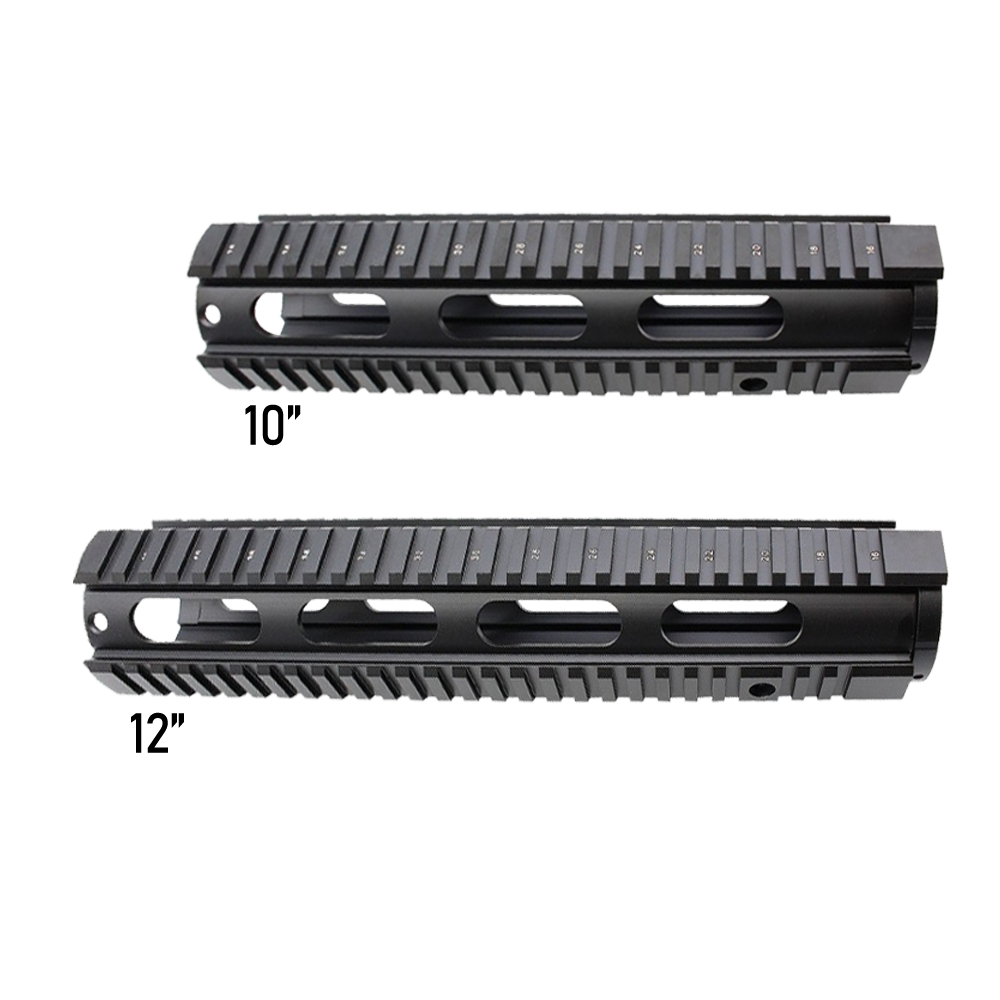 AR-15 Free Float Quad Rail Handguard -Length Option