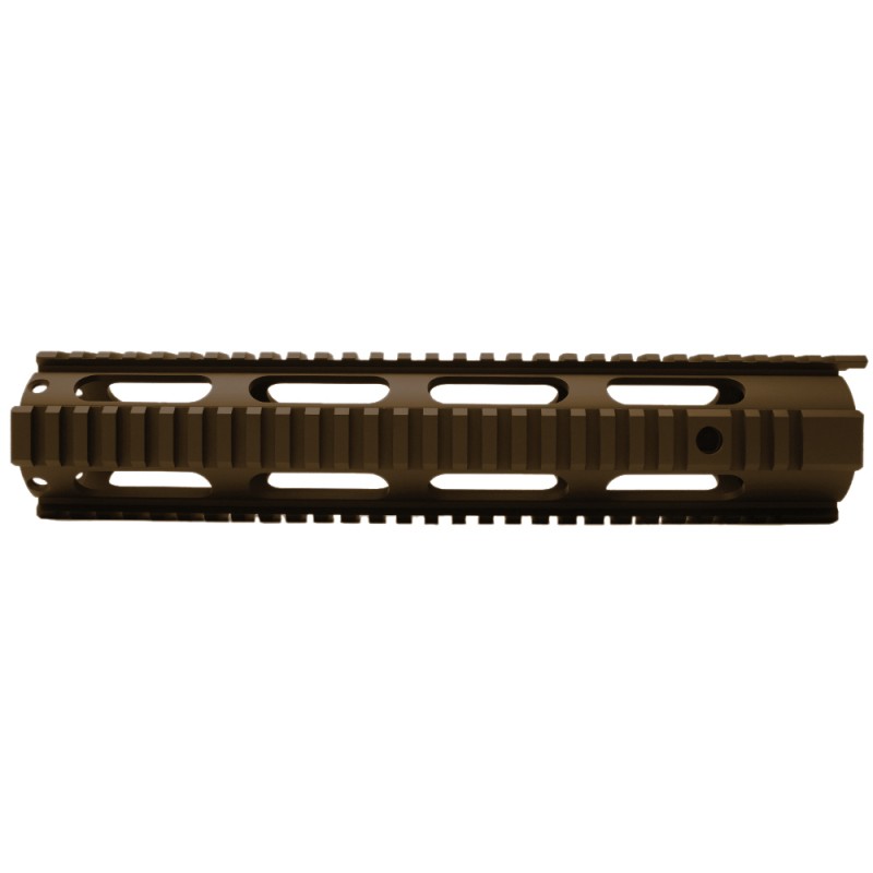 CERAKOTE BURNT BRONZE| AR-15 Free Float Quad Rail Handguard -Length Option