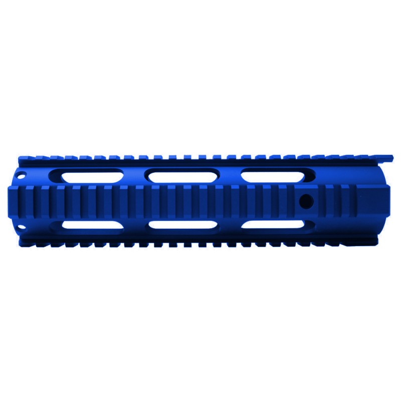 CERAKOTE BLUE FLAME | AR-15 Free Float Quad Rail Handguard -Length Option CERAKOTE BLUE FLAME | AR-15 Free Float Quad Rail Handguard -Length Option