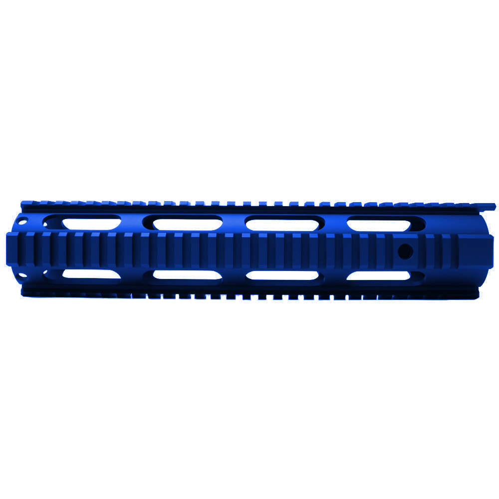CERAKOTE BLUE FLAME | AR-15 Free Float Quad Rail Handguard -Length Option CERAKOTE BLUE FLAME | AR-15 Free Float Quad Rail Handguard -Length Option
