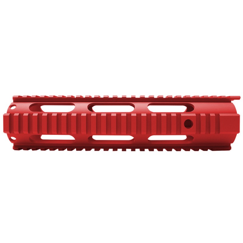 CERAKOTE RED| AR-15 Free Float Quad Rail Handguard -Length Option