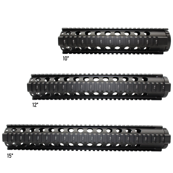 AR-15 Extended Length One Piece Free Float Handguard AR-15 Extended Length One Piece Free Float Handguard