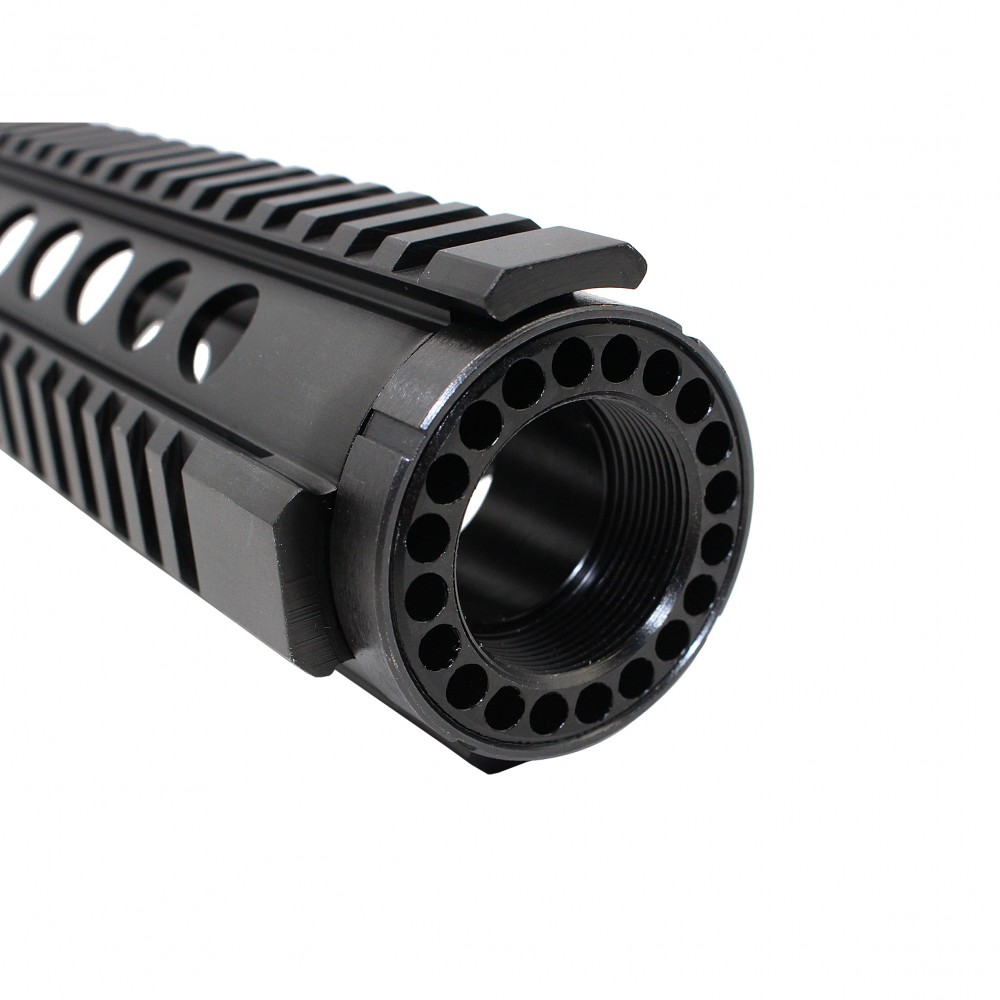 AR-15 Extended Length One Piece Free Float Handguard 15"