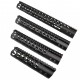 AR-15 Super Slim Keymod Free Float Handguard 223 556 Steel Barrel Nut AR-15 Super Slim Keymod Free Float Handguard 223 556 Steel Barrel Nut