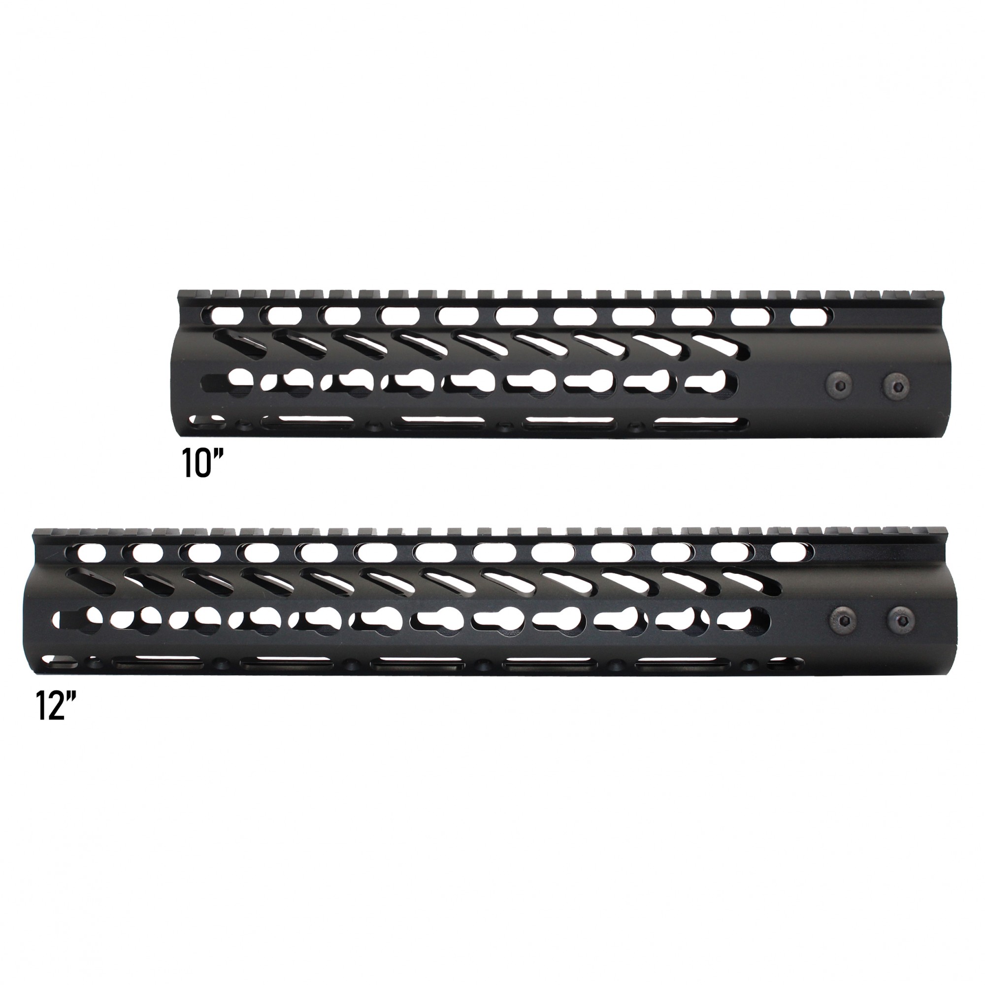 AR15 Super Keymod Free Float Handguard 223 556 Steel Barrel Nut
