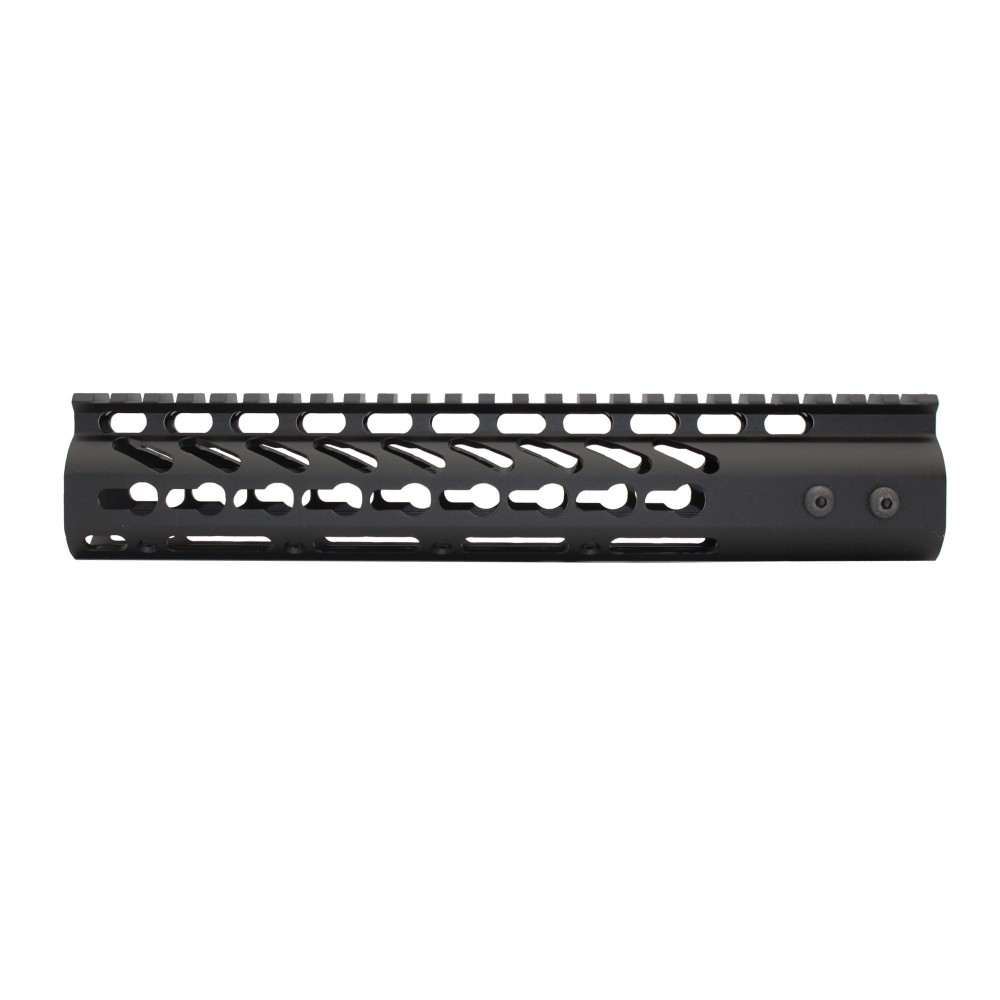 AR-15 Super Slim Keymod Free Float Handguard 223 556 Steel Barrel Nut