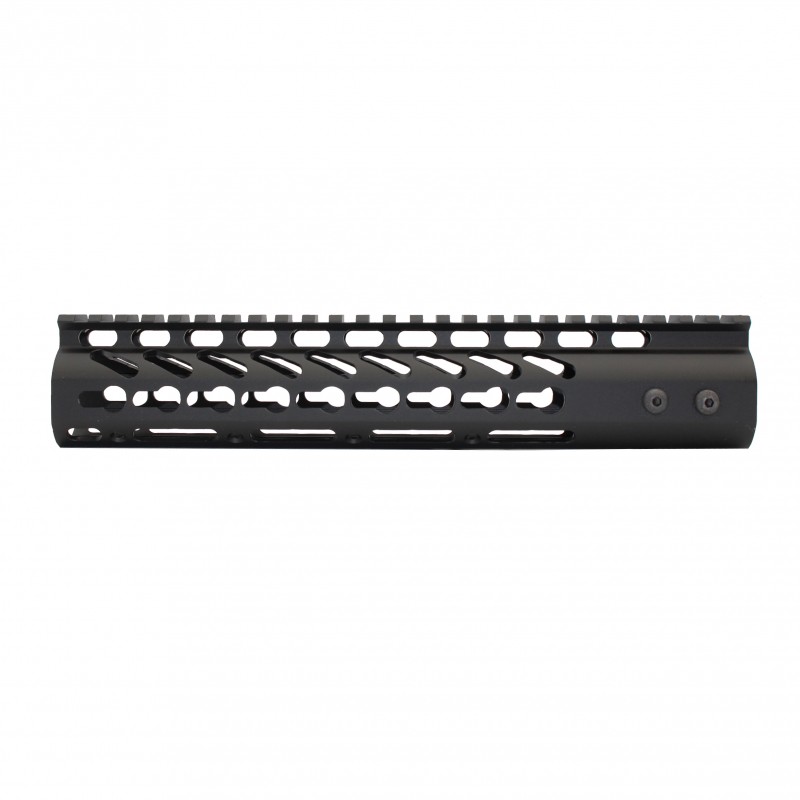 AR-15 Super Slim Keymod Free Float Handguard 223 556 Steel Barrel Nut