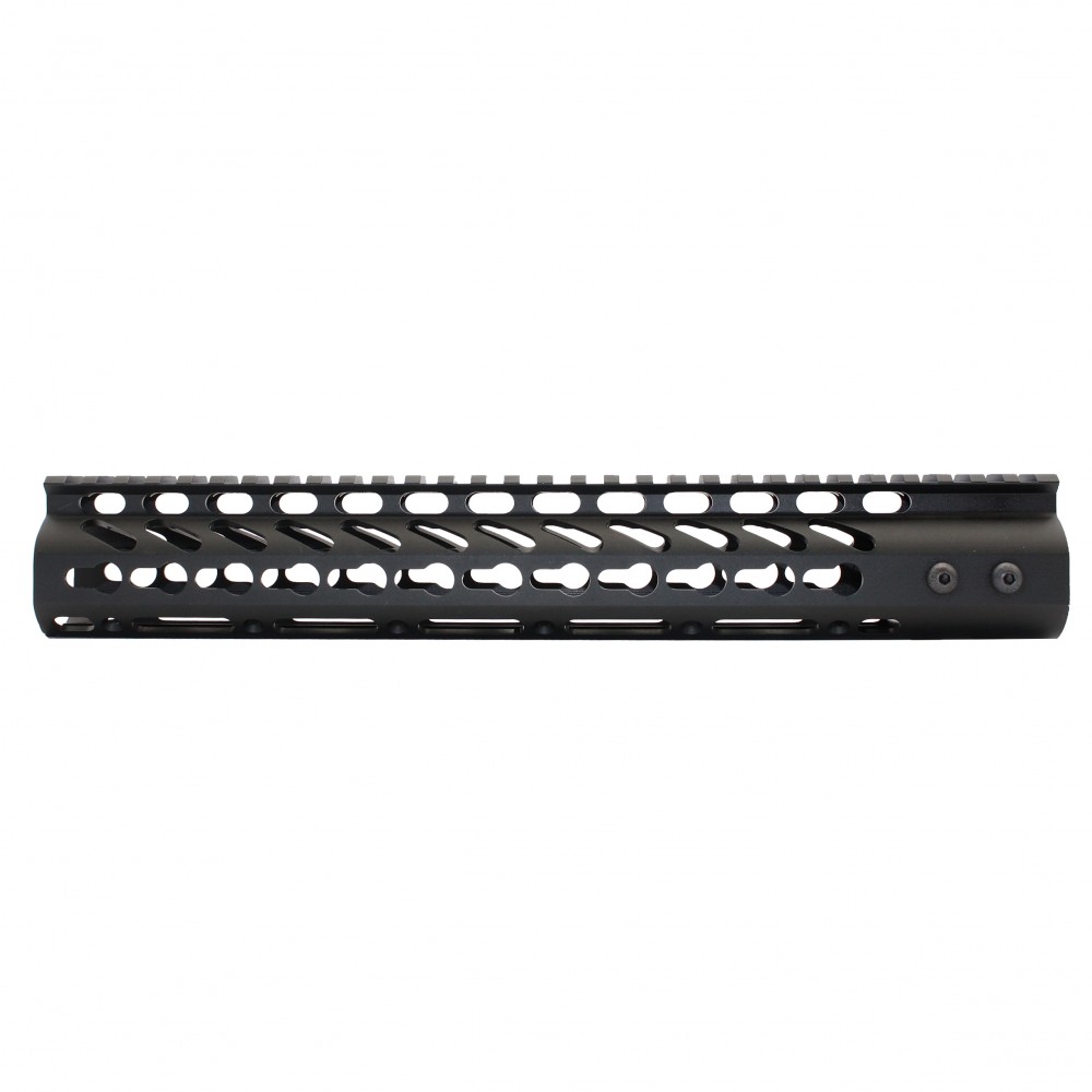 AR-15 Super Slim Keymod Free Float Handguard 223 556 Steel Barrel Nut