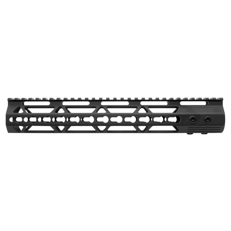 AR-15 Ultra Slim Keymod Handguards V2 W/ Steel Barrel Nut