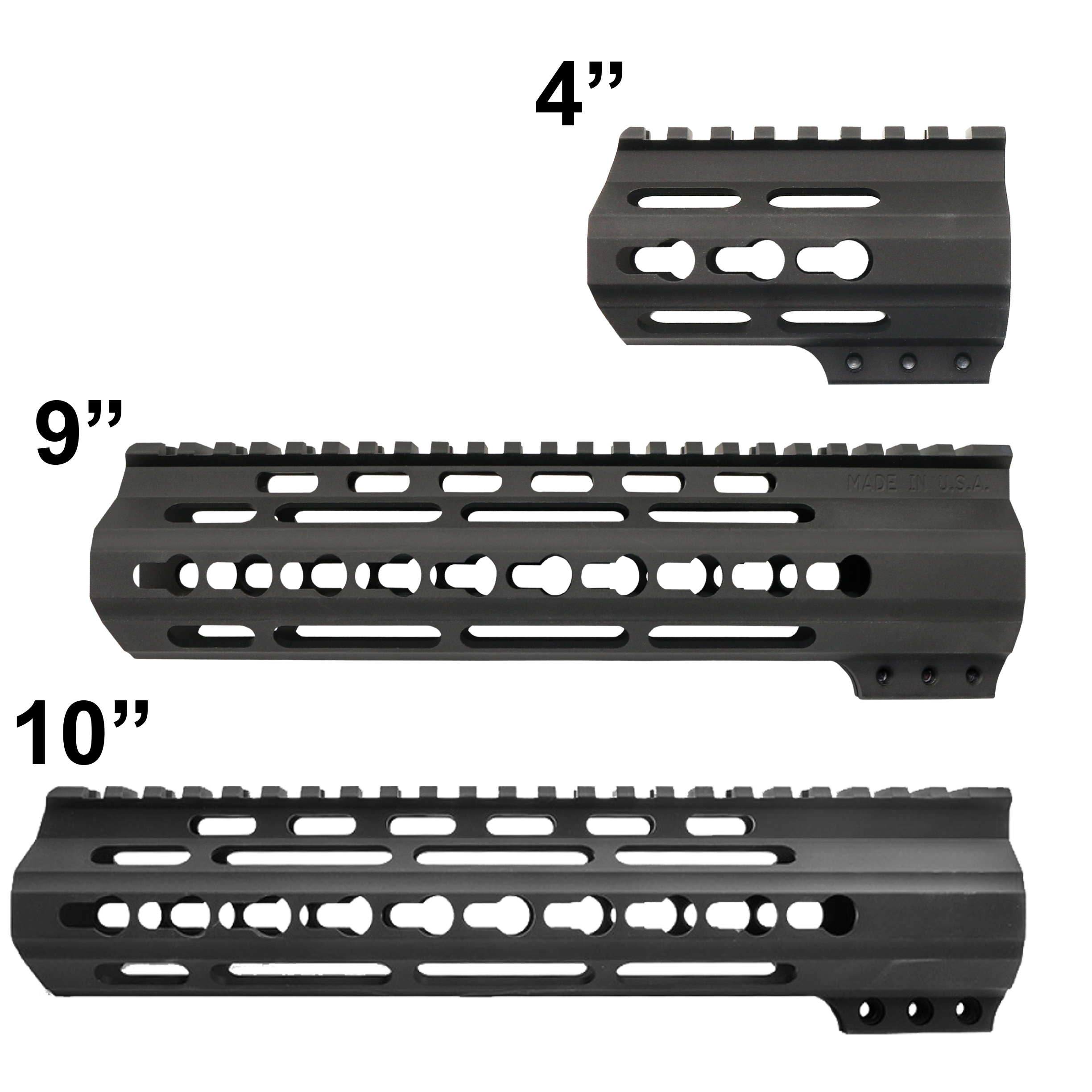 AR-15 Angle Cut Clamp On Keymod Handguard | Made In USA