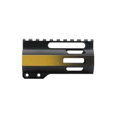 CERAKOTE GRADIENT GLD | AR-15 4" M-Lok Super Slim Free Float Handguard