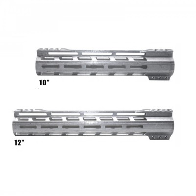 AR-15 M-Lok Handguard Super Slim Free Float - Raw