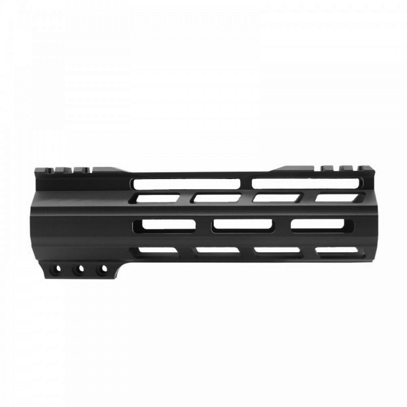 AR-15 M-LOK Slim Profile Free Float Handguard – Black| Made in USA|LENGTH OPTION 