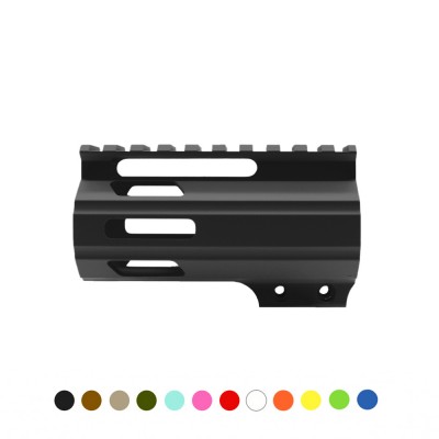 CERAKOTE COLOR OPTION | AR-15 4" Parallelogram M-Lok Handguard - Made in USA