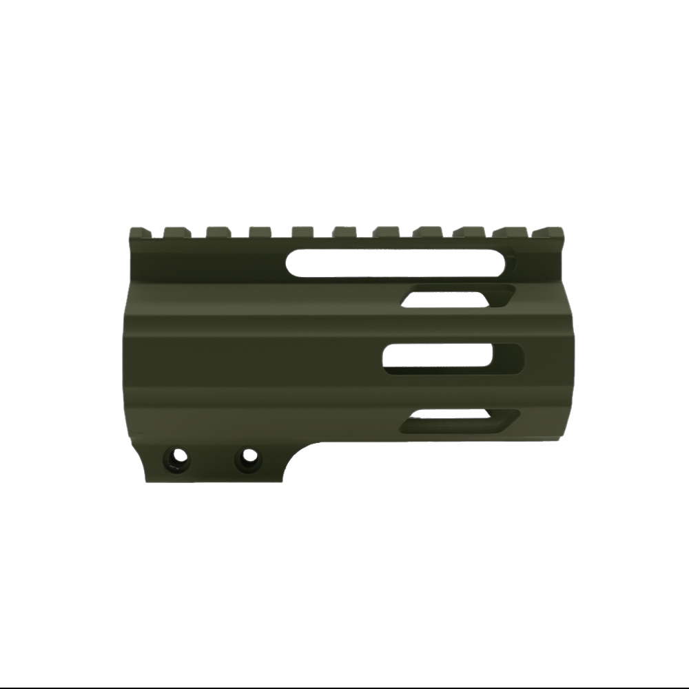 CERAKOTE COLOR OPTION | AR-15 4" Parallelogram M-Lok Handguard - Made in USA