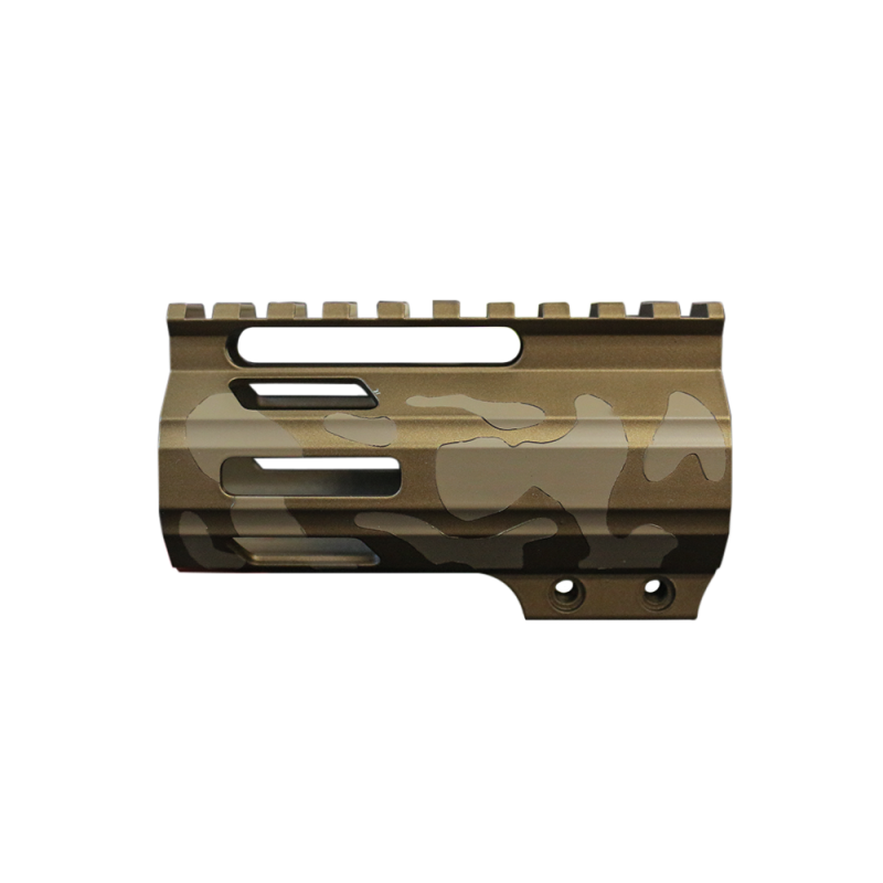 CERAKOTE CAMO BBR | AR-15 4" Parallelogram M-Lok Handguard - Base BBR- Pattern - FDE - Made in USA CERAKOTE CAMO BBR | AR-15 4" Parallelogram M-Lok Handguard - Base BBR- Pattern - FDE - Made in USA