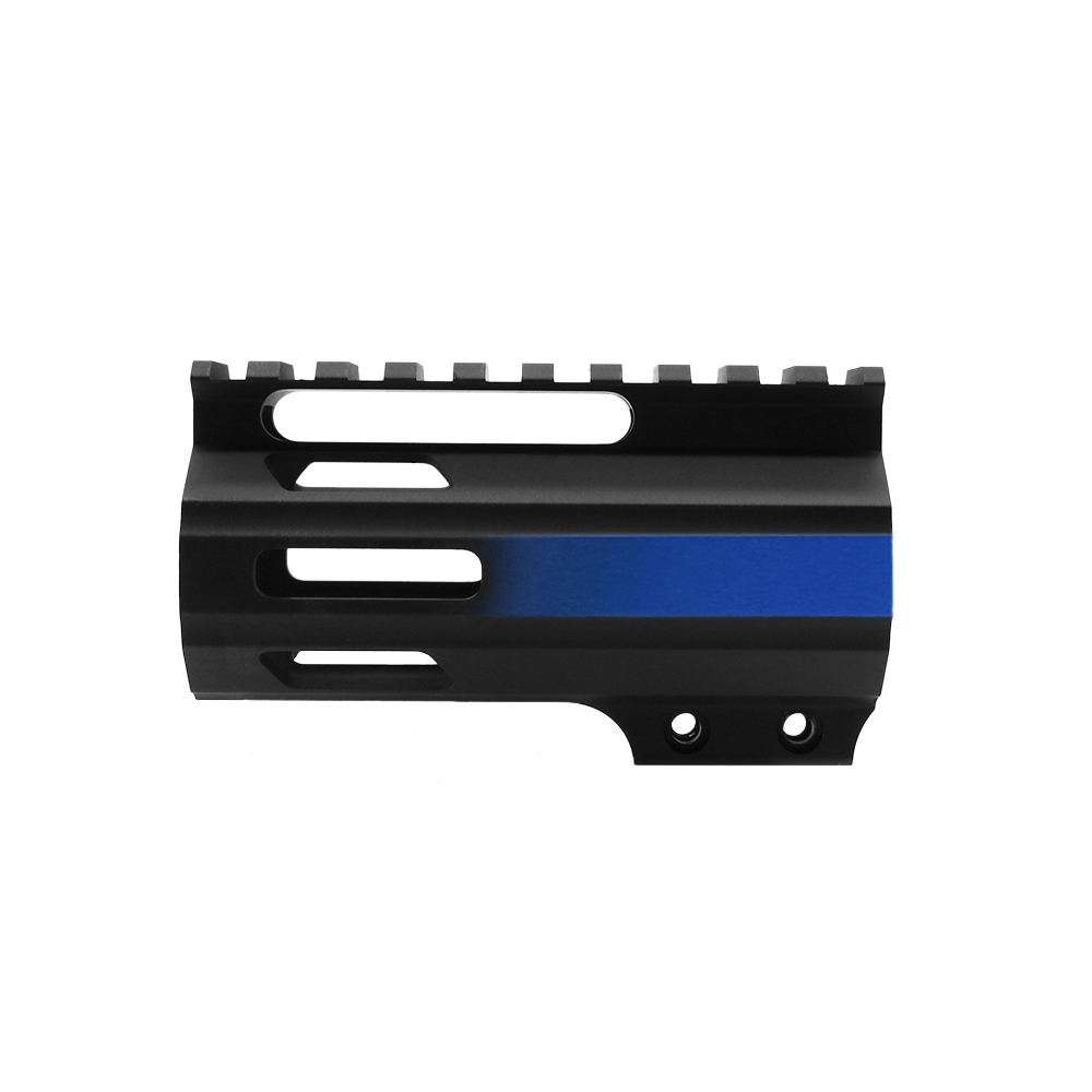 CERAKOTE GRADIENT BLU | AR-15 4" Parallelogram M-Lok Handguard - Made in USA