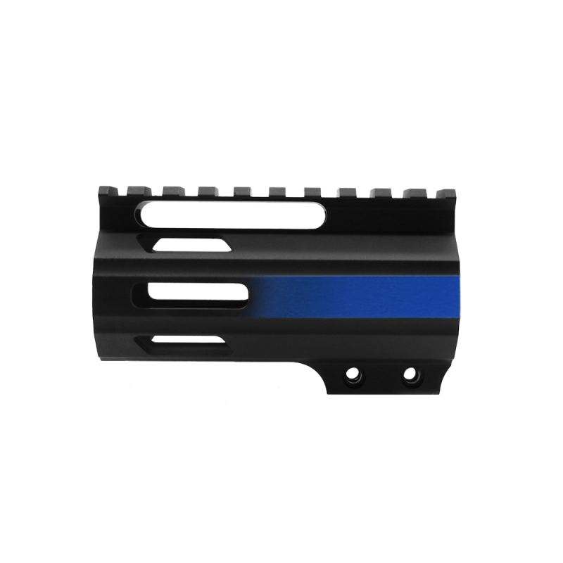 CERAKOTE GRADIENT BLU | AR-15 4" Parallelogram M-Lok Handguard - Made in USA