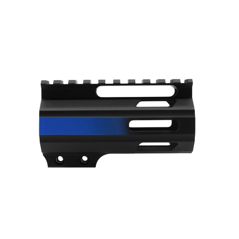 CERAKOTE GRADIENT BLU | AR-15 4" Parallelogram M-Lok Handguard - Made in USA