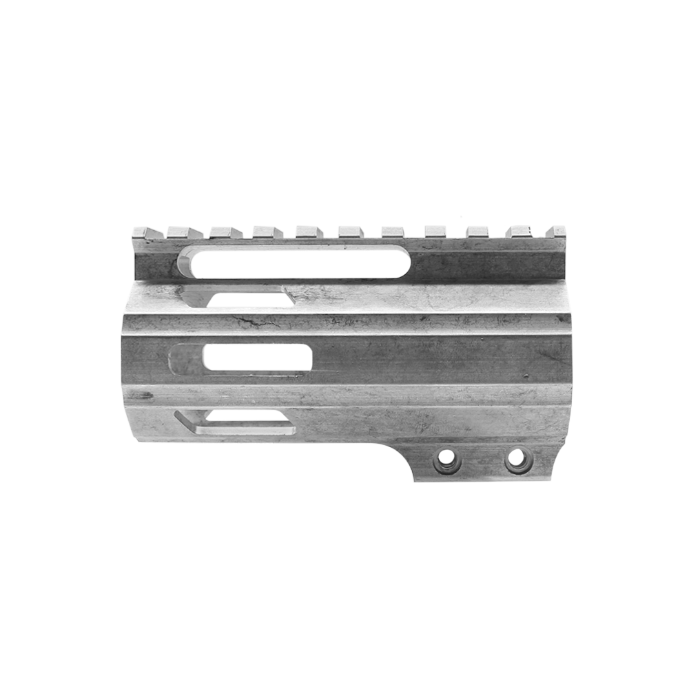 AR-15 4" Parallelogram M-Lok Handguard - RAW - Made in USA