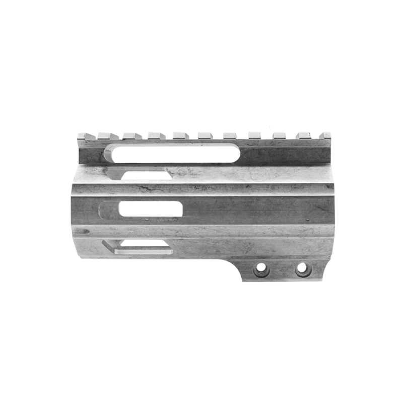 AR-15 4" Parallelogram M-Lok Handguard - RAW - Made in USA